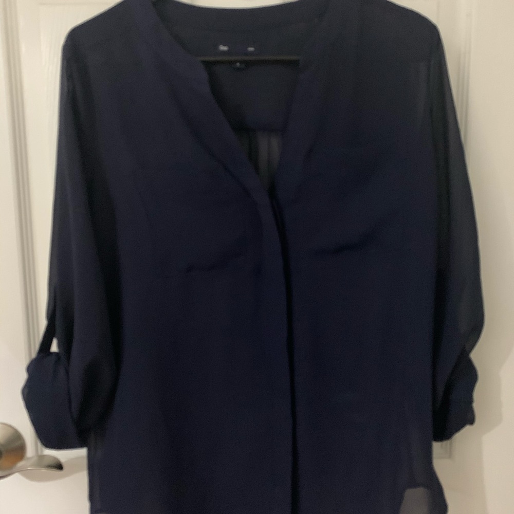 Sheer blouse